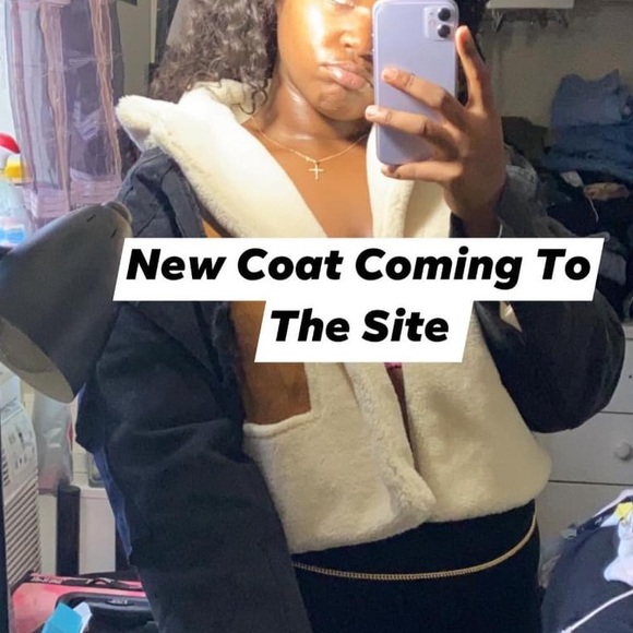 FREE DELIVERY Madison Avenue Chic Coat | GLD RZÉ - Picture 5 of 6